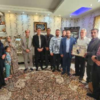حضور در منزل شهید علی نوروزی - بزرگداشت روز تکریم مادران و همسران شهداء